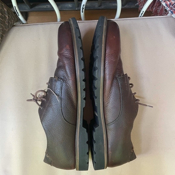 Columbia Salmon Harbor Leather Derby Shoe Brown 14 - Picture 7 of 7